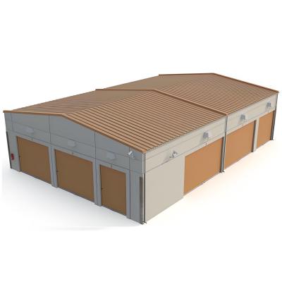 China Cheap Prefabricated Workshop Prefab Steel Structure Farm Storage Warehouse Metal Building Kits for sale