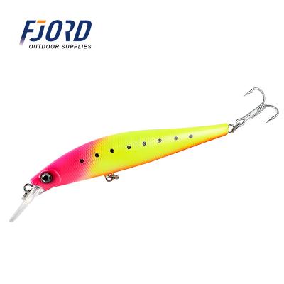 China Fjord Fjord wholesale 52g/130mm streamlined design sinking minnow with strong hooks for sale