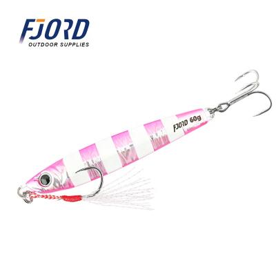 China Downspout Fishing Lures FJORD Downspout Casting Fishing Lure and Metal Jigs 20/30/40/60g Fishing Lure with Hooks for sale