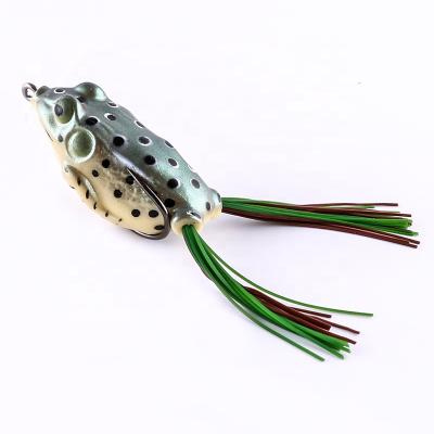 China Custom Soft Fishing Lures FJORD Lures Snakehead Frog Fishing Lure With Multi Colors for sale