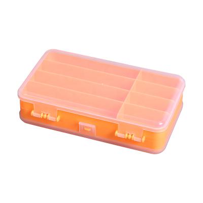 China FJORD PP Material Plastic Transparent Fishing Tackle Boxes Custom Clear Fishing Box Small Closeable Lure Box For Lures And Hooks for sale