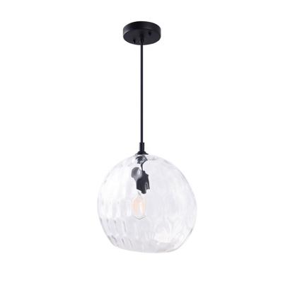 China Modern Black Home Lighting Decorative Chandeliers For Living Room Bedroom Hotel Chandelier Creative Round Light E26 for sale