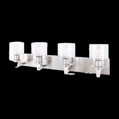 China Modern Chrome Wall Bracket Lights Modern Home Wall Light For Hotel Bedroom E26 Indoor Modern E27 Wall Lamp for sale