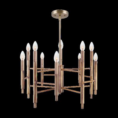 China Modern Luxury Factory Outlet Chandelier Lights Rustic Vintage Candle Lights Living Room Chandelier E12 E14 for sale