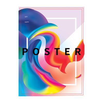 China Poster High quality custom size a 1A 2A 3A 4a 5 printed Poster Manual Periodical Magazine Catalogue leaflet leaflet printing service for sale