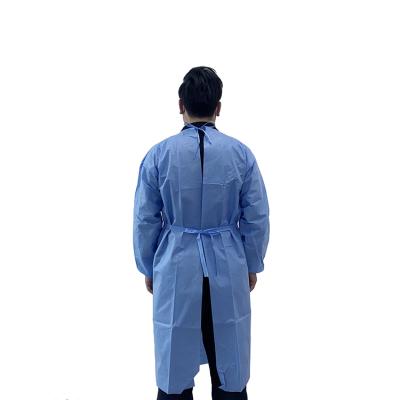 China Comfortable Fit Surgical Gowns Sterile Disposable Hospital Isolation Gown for sale