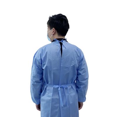 China High Quality Comfortable Fit Hospital Disposable Medical Gowns for sale