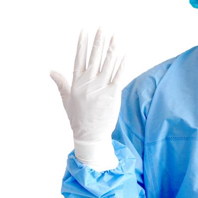 China Hospital Pice Disposable Cheap Latex Surgical Gloves for sale