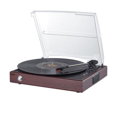 China Wholesale New Design 2021 High Quality Portable Retro Phonograph Turntable Player for sale