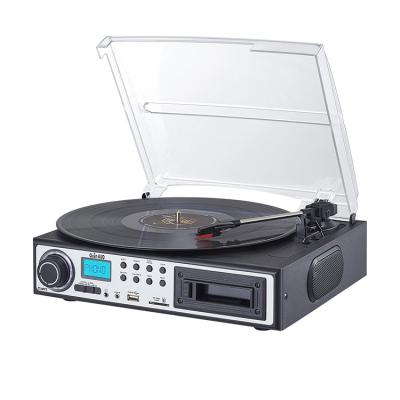 China Wholesale Direct Customizable Home Entertainment Fashion Factory Retro Turntable Portable Phonograph Player for sale