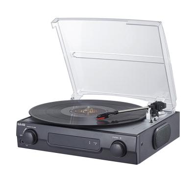 China 2021 New Portable Cassette Phonograph Vinyl Record Album Home Entertainment Turntable Radio Player for sale