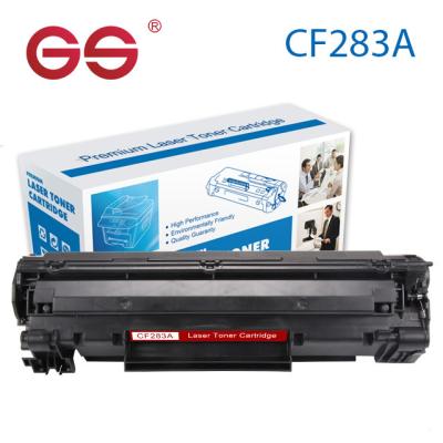 China COMPATIBLE GS CF283A 283A 83A toner cartridge compatible for HP toner cartridge for sale