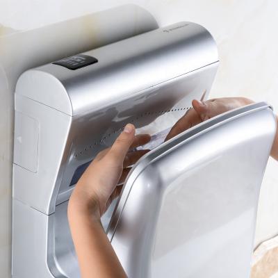 China Car Touchless Portable Auto Infrared Sensor Electric Jet Hand Dryer for sale