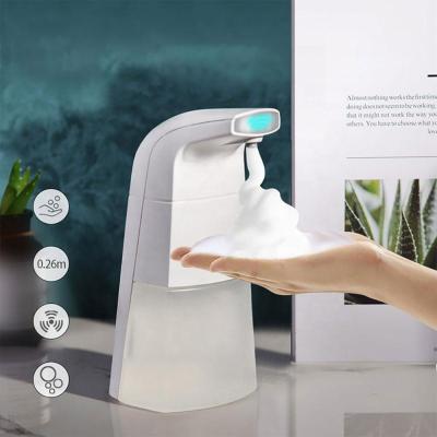 China Foam Soap Dispenser Kitchen Bathroom Accessories 300ml Touchless IR Tabletop Sensor Automated Soap Dispenser for sale