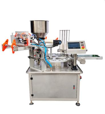 China Automatic Food Produce Liquid Filling Machinery Water Filling Machine And Seal Gasket Equipment for sale