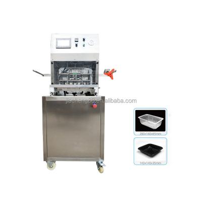 China Food Custom Design Meat Packing Machine Tray Sealer Food Container Sealing Machine Table Top Vacuum Packing Machine for sale