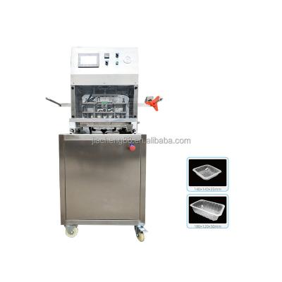 China Food Custom Design Gas Meat Skin Card Rinsing Tray Chamber Vacuum Sealer Packing Sealing Machines for sale