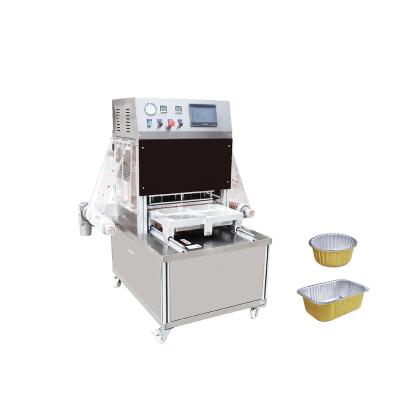 China Food CARD Vacuum Tray Sealer Modified Atmosphere Packaging Machine Food Tray Sealing Machine with Gas Filling for sale