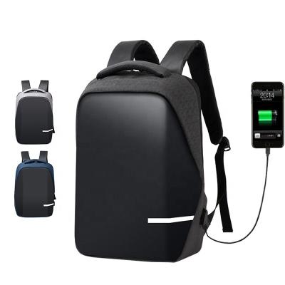 China With USB wholesale fashion men's business backpack laptop bagpack Anti Theft Waterproof Laptop Backpacks With USB for sale