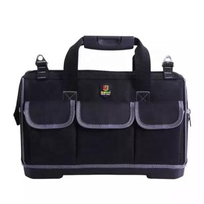 China Waterproof factory directly durable large compartment electrician waterproof engineer canvas  tool belt bag for technician for sale