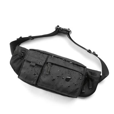 China Waterproof Fashionable waterproof chest bag single shoulder straddle bag for men leisure & sports bag for sale