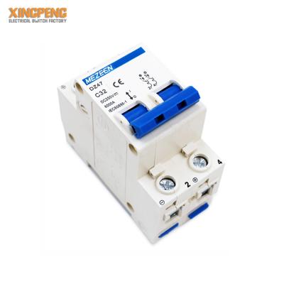 China OEM Copper Manufacturer Parts.etc Circuit Breaker MCB DZ47 16a 1000v High Voltage DC Since C D Curve for sale