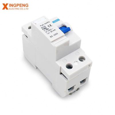 China Resin+ Copper Parts.etc safety earth leakage circuit breaker F360 2 pole 30ma 40a elcb rccb rd circuit breaker for sale