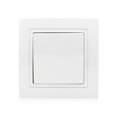 China 1 Gang 1 Way Multipurpose European Standard Electric Wall Light Switch for sale