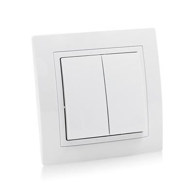 China Multi-Purpose European Gang 1 Way Wall Service OEM PC Panel Electrical Switch for sale