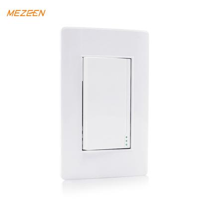 China Convenient Safety 118 Series 1 Gang 1 Way Switch With Rocker American Style Large Wall Socket Electrical Switch for sale