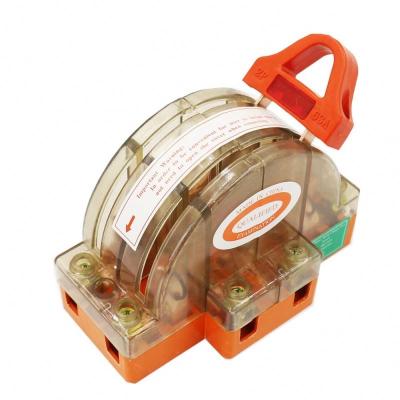 China HK11 2p 63a Transparent Cover Current Electrical Inverter With LED Indicator for sale