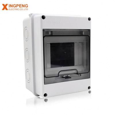 China Safety Durable Waterproof Durable Panel Box ip65 ABS MCB Breaker Distribution Box 5 Ways for sale