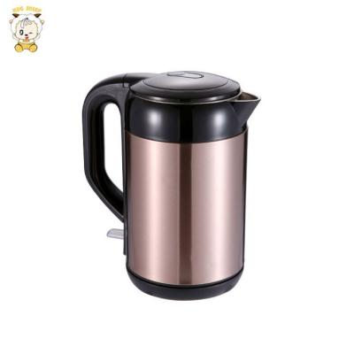 China 1.5L Seamless Liner 304 Stainless Steel Steel Automatic Electric Kettle + Shell Color Power Off for sale