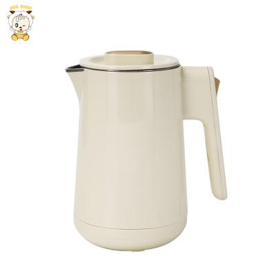 China 360 Base 0.8l 800w Electric Kettle Small PP Degree Rotation Stainless Steel Plastic Liner for sale