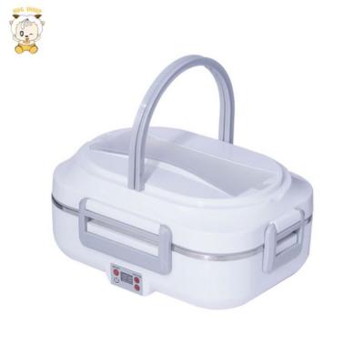 China Sustainable Easy Clean Electric Self Heating Portable Food Container Manufacturer Factory Eco-Friendly Lunch Box for sale