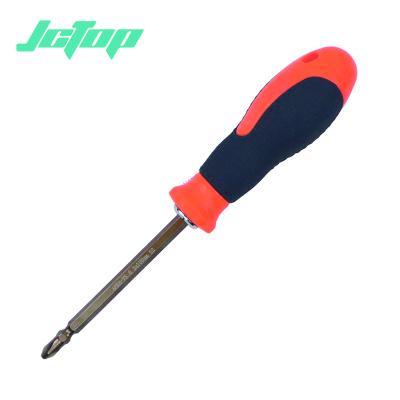 China Double Head Repair Screwdriver Cheap Phillips Slotted Flexible Stainless Steel Mechanical Screwdriver for sale