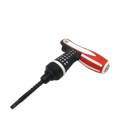 China High Quality Household Tool Kit American Flag T Type - 2 In 1 Ratchet Screwdriver All In One Screwdriver for sale