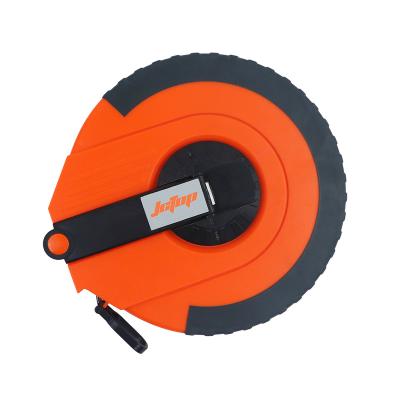 China Best Selling Eco-friendly PVC Soft Tape Measure High Quality Fiberglass Open Reel Tape Measure 50 Meters Long for sale