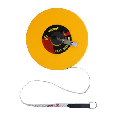 China ABS 10m 20m 30m Eco-friendly 50m Open Reel Tape Measures Long Fiber Telescopic Tape Measure for sale