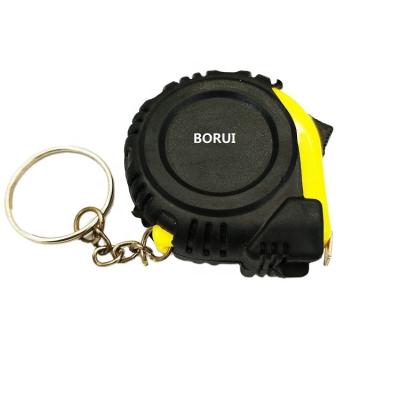 China Mini 1m Custom Made Rubber Coat BORUI Head Chain Gauge Tape Eco - Friendly for sale