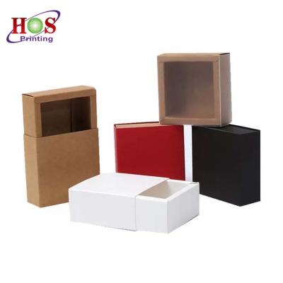 China Recyclable Professional Custom Eco-Friendly Packaging Paper Folding Paper Box Kraft Paper Box OEM for sale