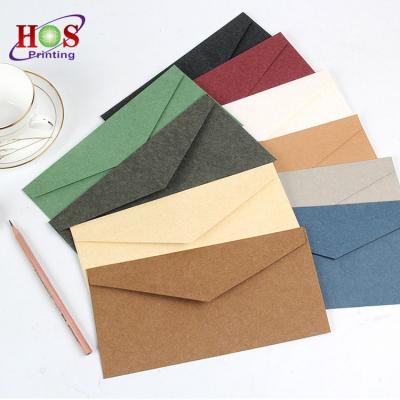 China White Retro Design Business Envelope Small Colorful Mini Paper Envelopes Wedding Party Invitation Envelope Greeting Cards Envelope for sale