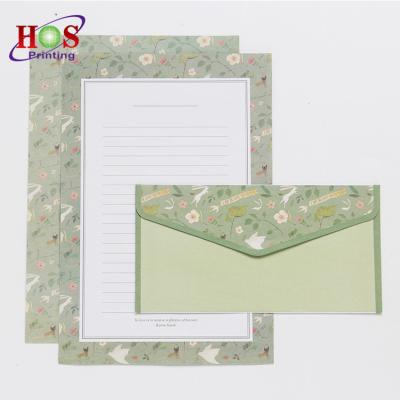 China Cute Gift Envelope A1 A3 A4 A5 A6 Recycled Color Cardboard Packaging Envelope Letter Paper Set for sale