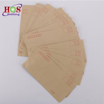 China Cheap Custom Gift Envelope A4 A5 B4 B5 C4 C5 C6 Size Brown Kraft Paper Letter Envelope Bag for sale