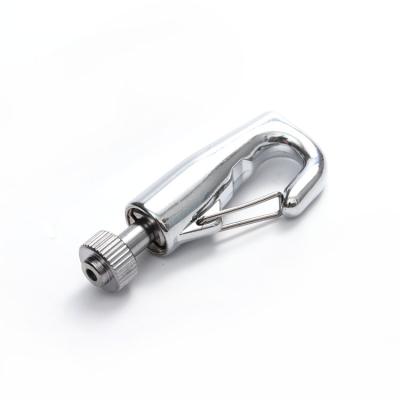 China Office Hardware Metal Picture System Hanging Self Grabbing Self Locking Swivel Hook HK-0006B for sale