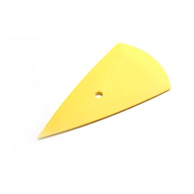 China Viable yellow car wrap industrial floor vinyl cutting screen printing plastic squeegee for window tinting for sale