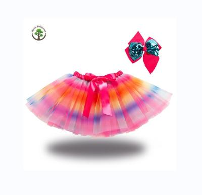 China 2022 Wholesale Anti-wrinkle good quality designer kids skirt set,girls kids skirts,rainbow tutu skirt kids for sale