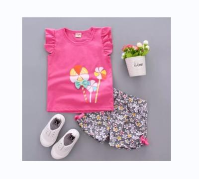 China Breathable Good Quality Kid Clothing Sets Kids Sweat Suit Dressing Set Girl, Kids Boutique Dressing Sets, Cartoon Kids Dressing Set for sale