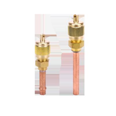 China Commercial AC Parts Spare Refrigerator Air Conditioner Fill Valve Refrigeration Access Valve for sale