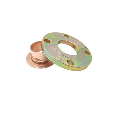 China HVAC system project copper elbow reducer tee reducer tee fitting Y-branch P-trap refrigeration piping constructure copper coupling copper fitting for sale